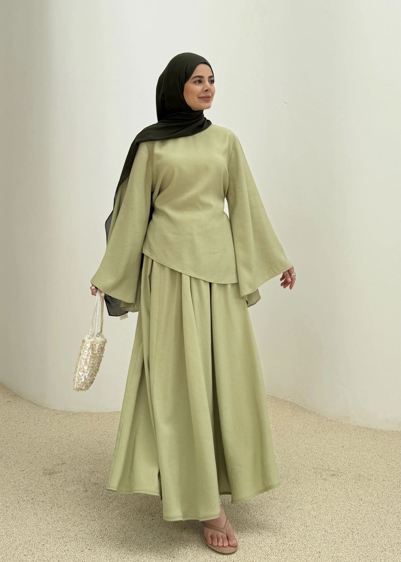 Loriya Plus Size Dress, Chinese Style Commuter Women's Clothing LR1313 - Image 11
