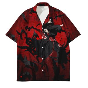 New Naruto 3D printed short-sleeved shirt cosplay