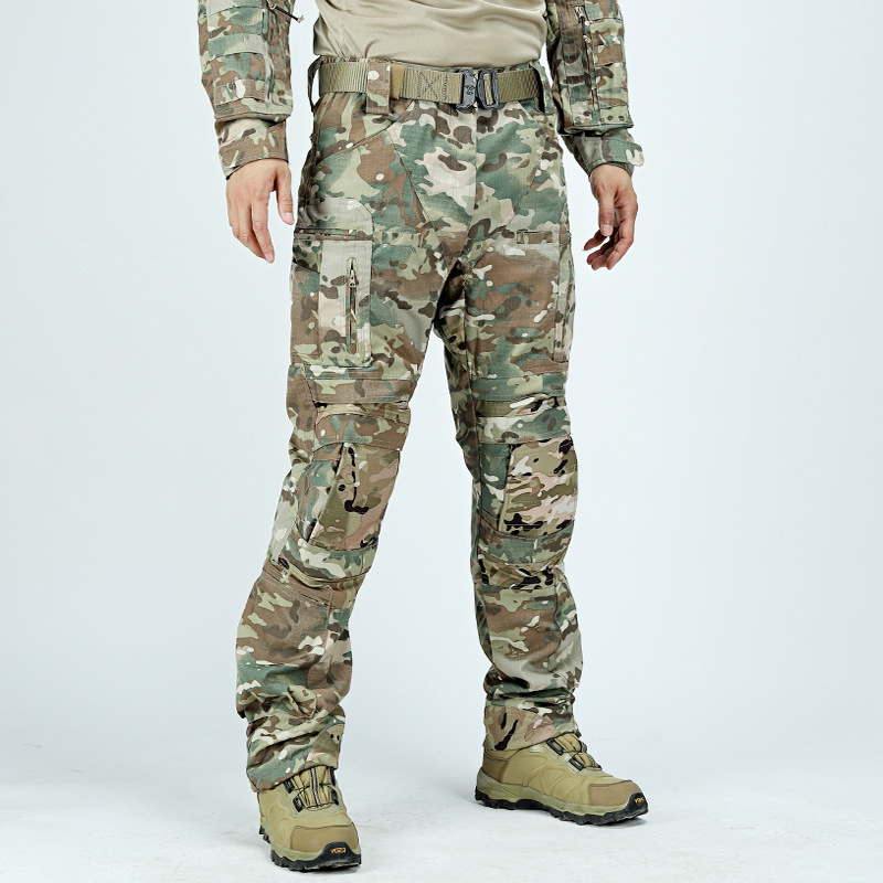 Tactical Pants Men's PRO Pioneer Tactical Pants Multi-pocket Pants Overalls Wear-resistant Tactical Pants - Image 3