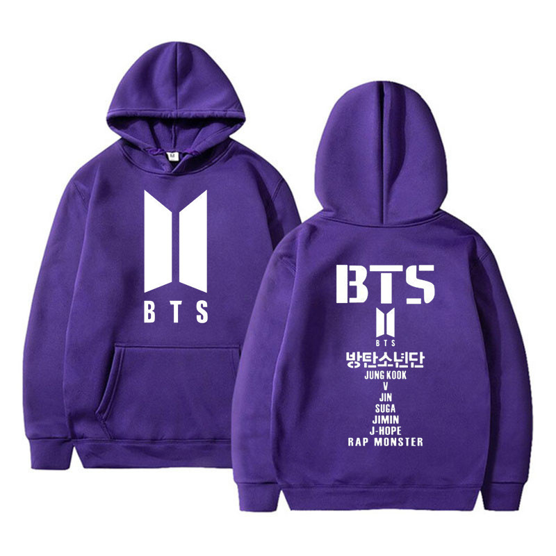 Adult Street Style Hoodie BTS Sweater Women's Youth League Surrounding Cheerleaders Hedging Casual Women's Sweater Sweater - Image 7
