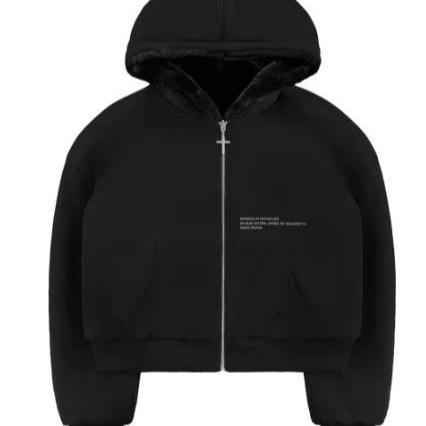 2025 European and American new autumn and winter new hooded sweatshirt reversible retro leopard print zipper hoodie loose top - Image 7