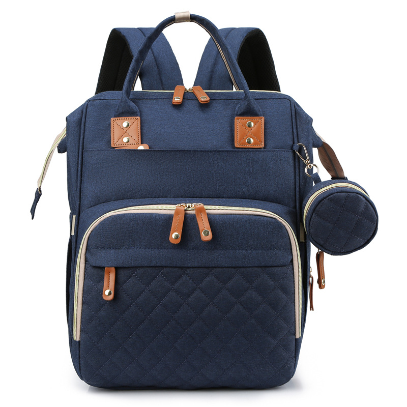 Cross-border integrated bed bag mommy bag multifunctional mother and baby bag fashionable large-capacity portable ladies mommy bag - Image 6
