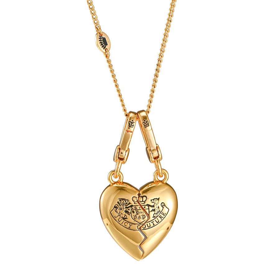 Personalized smooth textured letter and heart pattern pendant, unisex, versatile heart-shaped clavicle chain. - Image 5