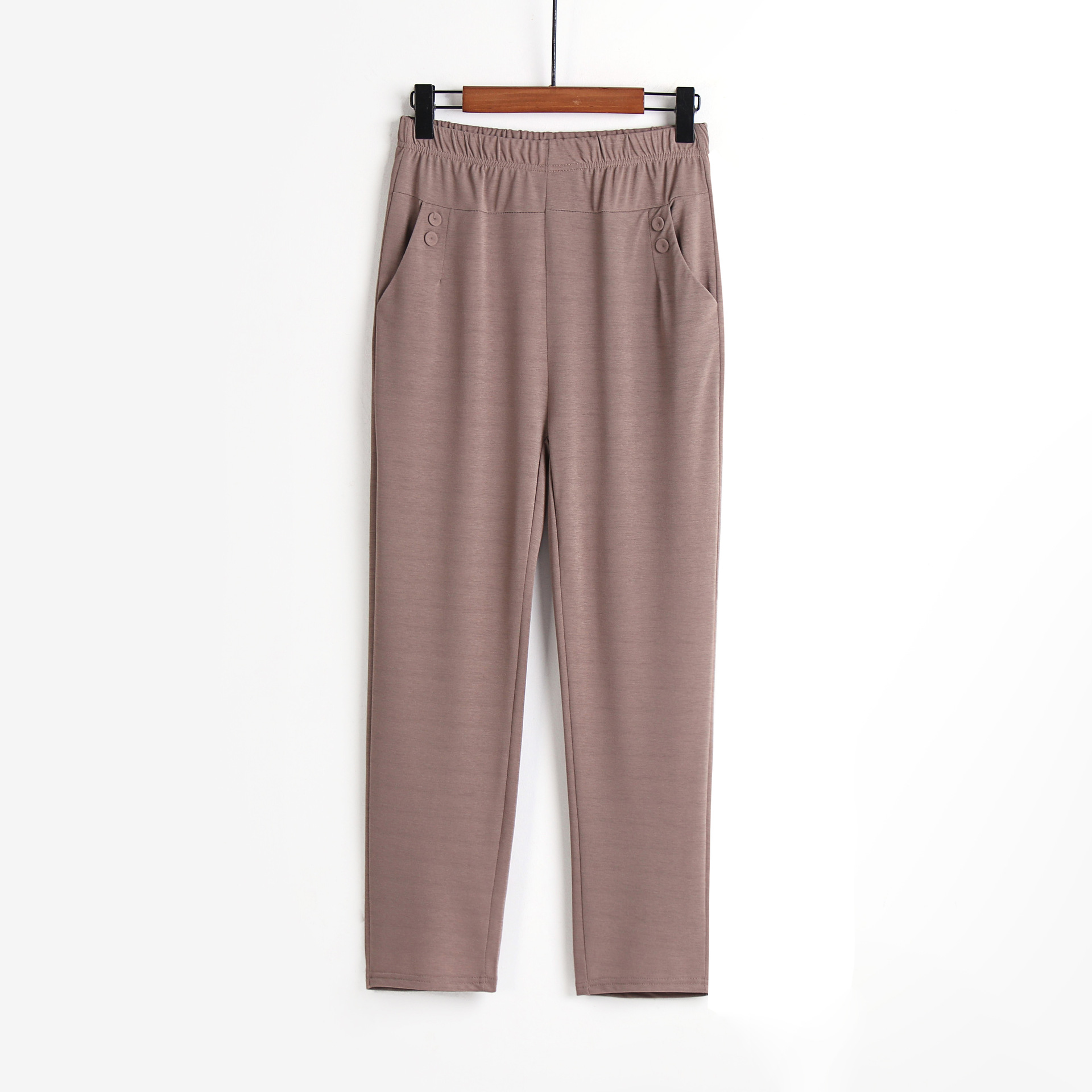 2022 Factory direct sales of middle-aged and elderly women's trousers with small feet that mothers like grandma like, wholesale street stalls, summer models - Image 3
