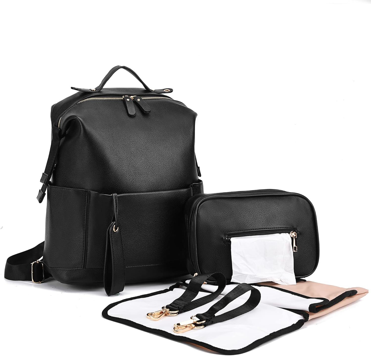New folding mummy bag with large capacity, multi-function, leisure, fashion, waterproof, outdoor mother and baby bag - Image 6