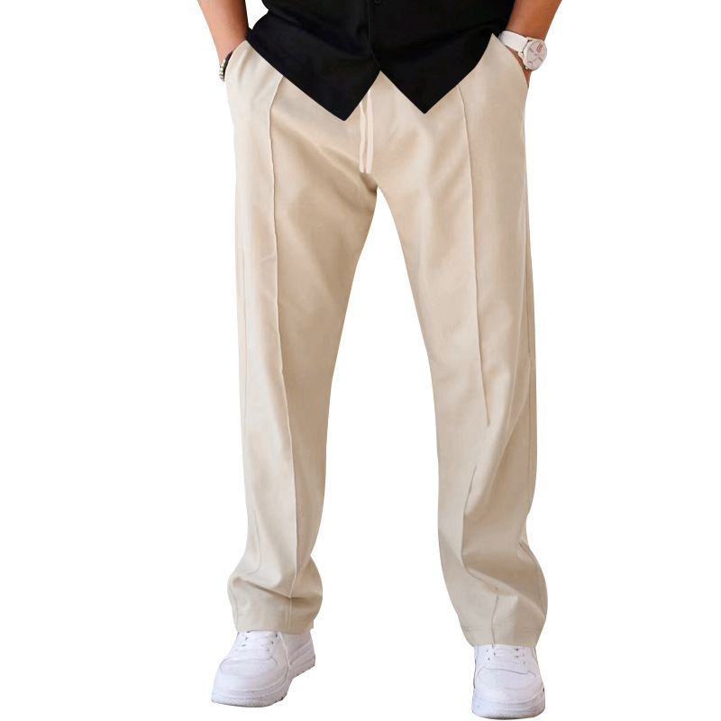 2025 new cross-border trousers men's spring and summer loose straight sports casual trousers American oversize trousers - Image 6