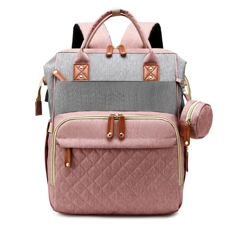 Large-capacity diaper bag, multi-functional portable baby storage backpack, multi-compartment maternity bag, new autumn style. - Image 9