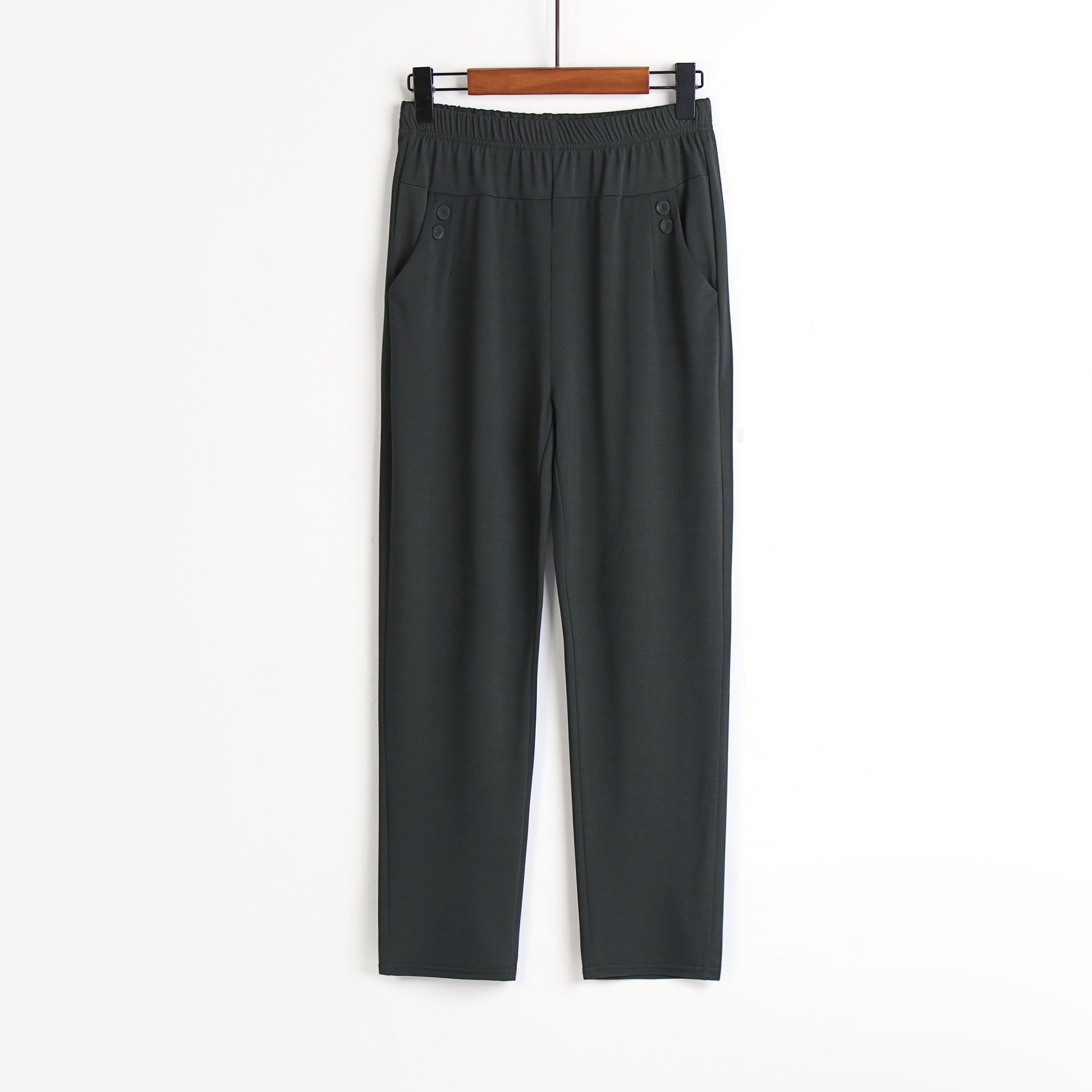 2022 Factory direct sales of middle-aged and elderly women's trousers with small feet that mothers like grandma like, wholesale street stalls, summer models - Image 2