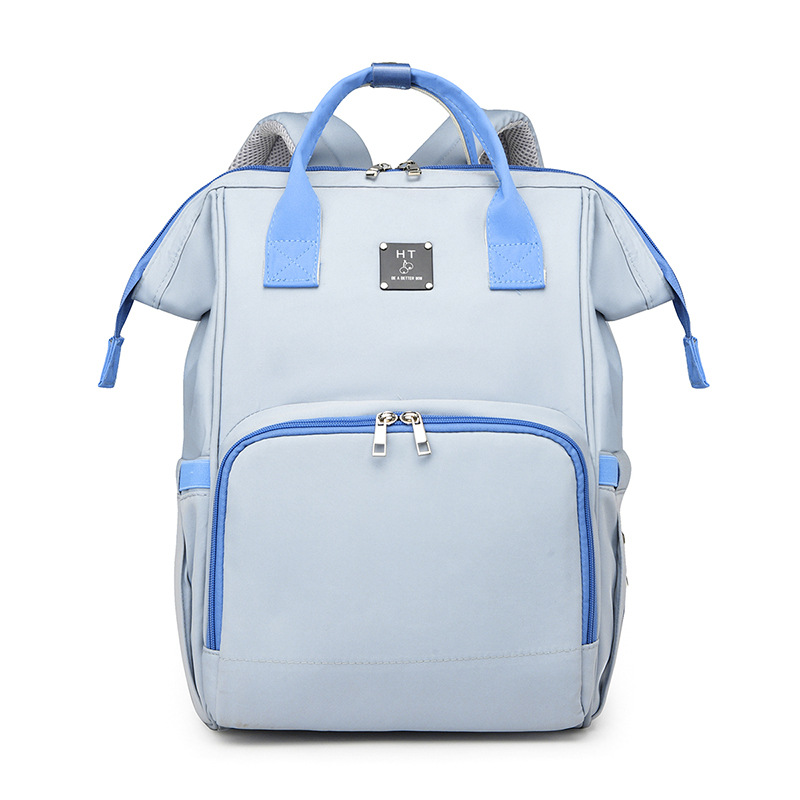 Mommy bag gift high quality multifunctional mother and baby bag 290 nylon solid color multifunctional mother bag for going out - Image 6