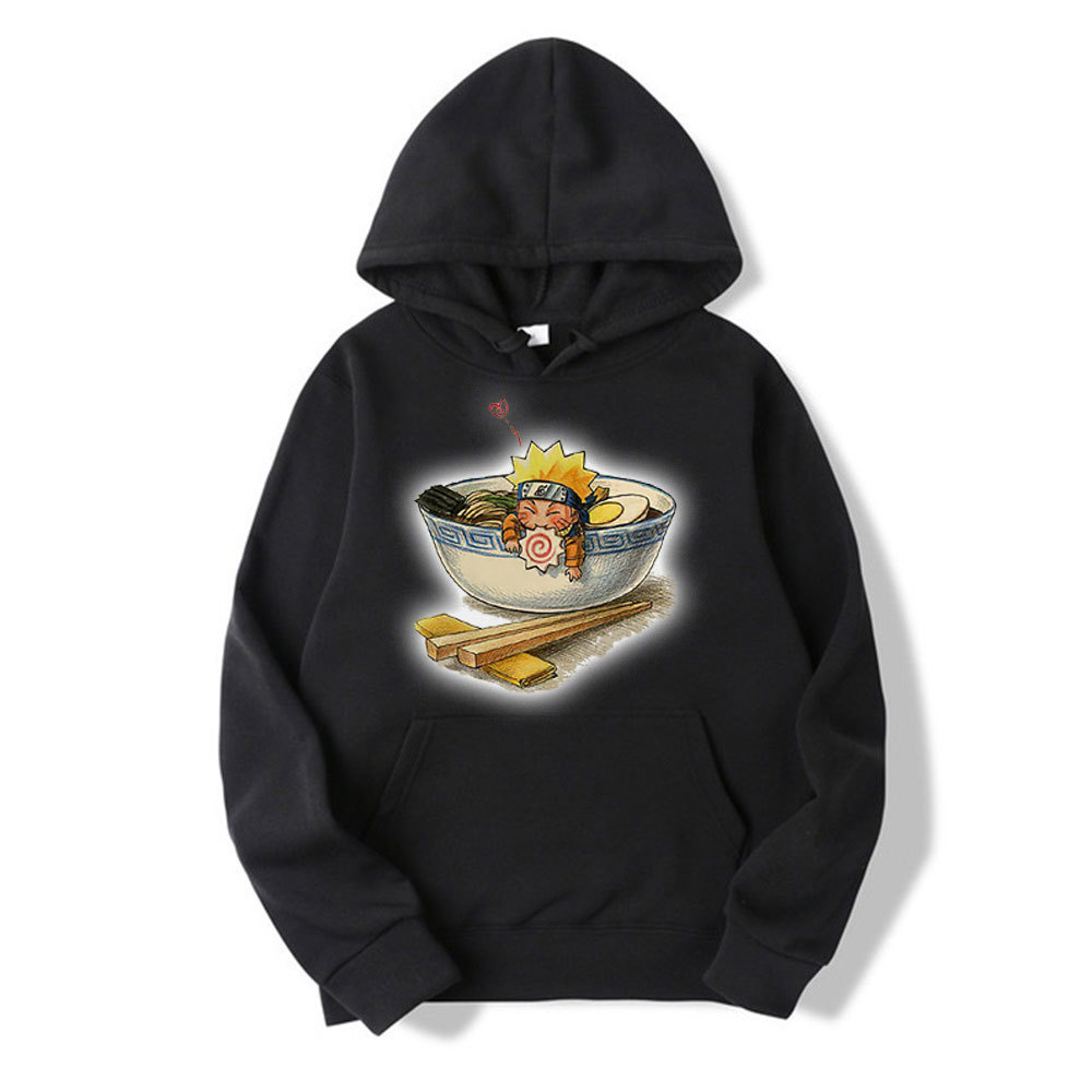 Cross-border hot sale personalized custom Naruto Naruto men and women loose hooded sports sweater wholesale - Image 14