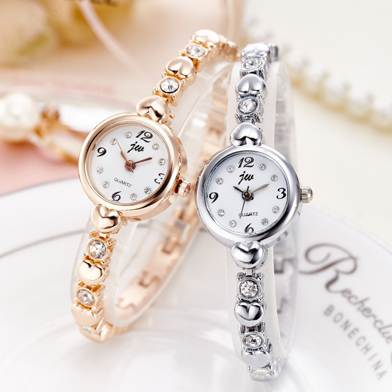 Fashion brand Korean style bracelet watch for women steel band thin strap student ladies electronic quartz fashion watch - Image 2