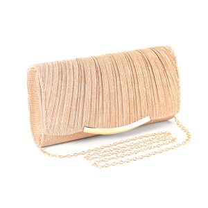 Cross-border foreign trade new style ladies evening bag solid color flap wedding bag dress chain bag women's evening banquet bag