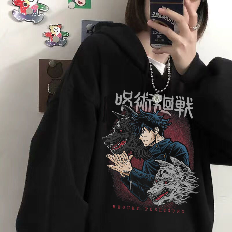 Men's Hoodies Japanese Anime Jujutsu Kaisen Hoodie Yuji Itad - Image 23