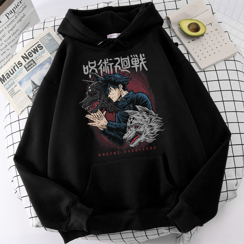 Men's Hoodies Japanese Anime Jujutsu Kaisen Hoodie Yuji Itad - Image 8