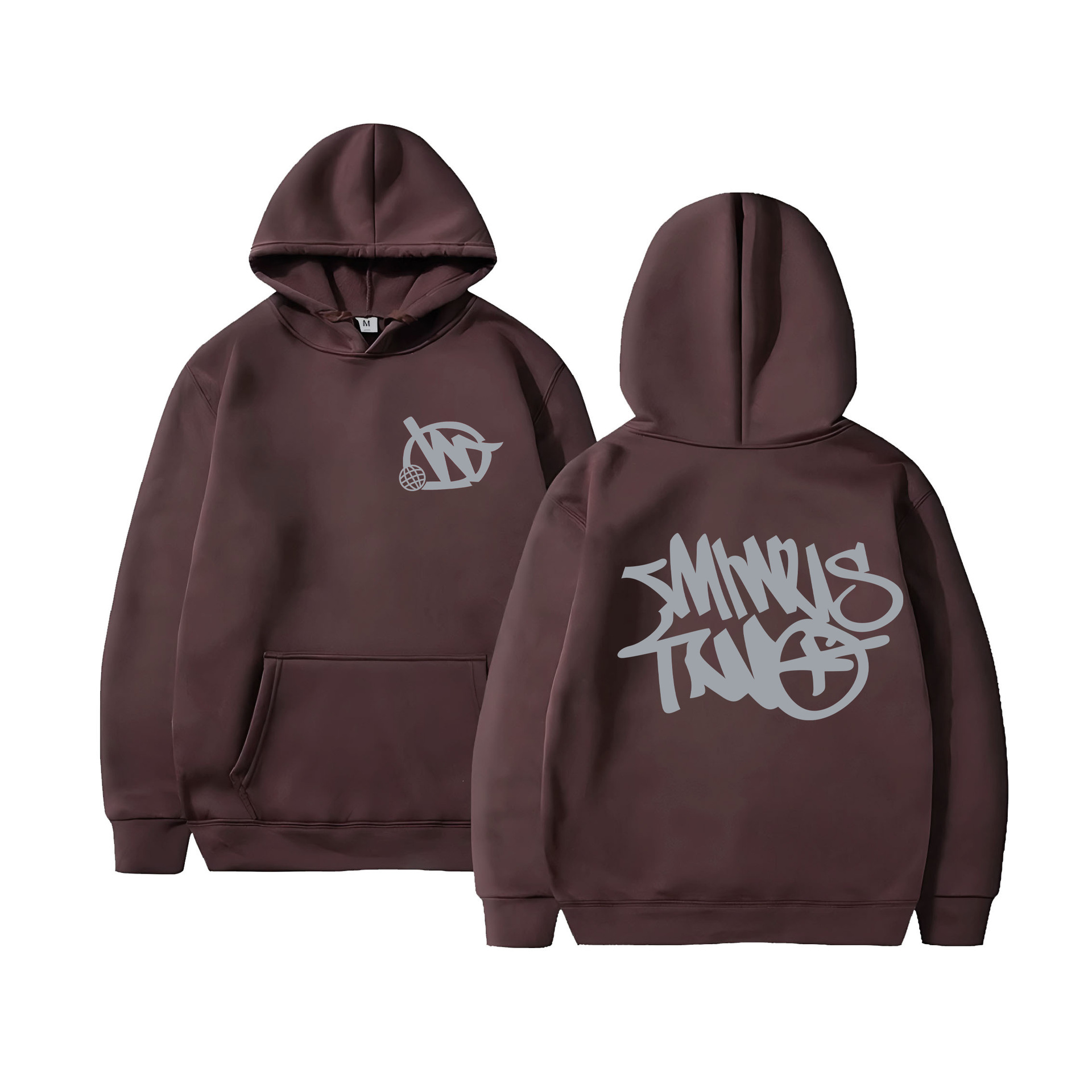 2023 Autumn and Winter Men's Printed Jacket Men's Hoodie Fashionable Sweater Student Youth All-match Warm Sweater - Image 6
