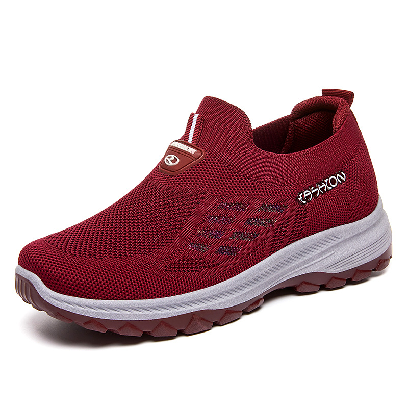 Women's casual shoes, autumn shoes for the elderly, shoes for middle-aged and old mothers, breathable soft soles, casual walking shoes, sports shoes for the elderly - Image 5