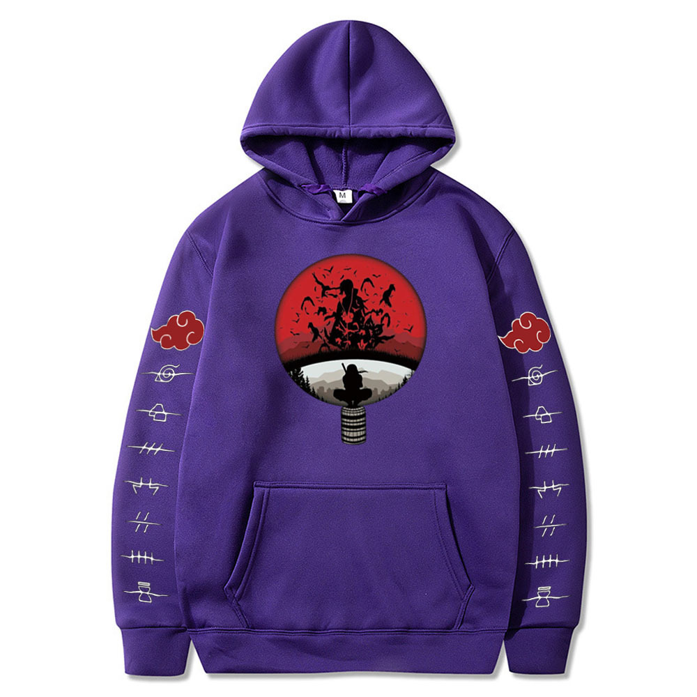 Naruto Printed Sweatshirt Hoodie with round fans - Image 6