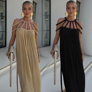 Halter Beach Cover-Up Dress