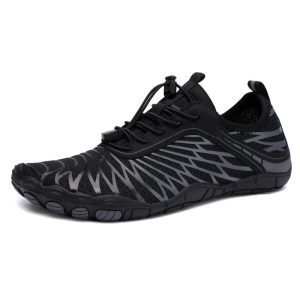 Cross-border large size couple outdoor fishing shoes swimming shoes wading river tracing shoes five-finger shoes men's beach shoes wholesale