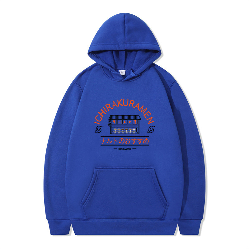 Naruto anime series naruto whirlpool naruto ramen shop printed autumn and winter hooded sweatshirt for men and women - Image 14