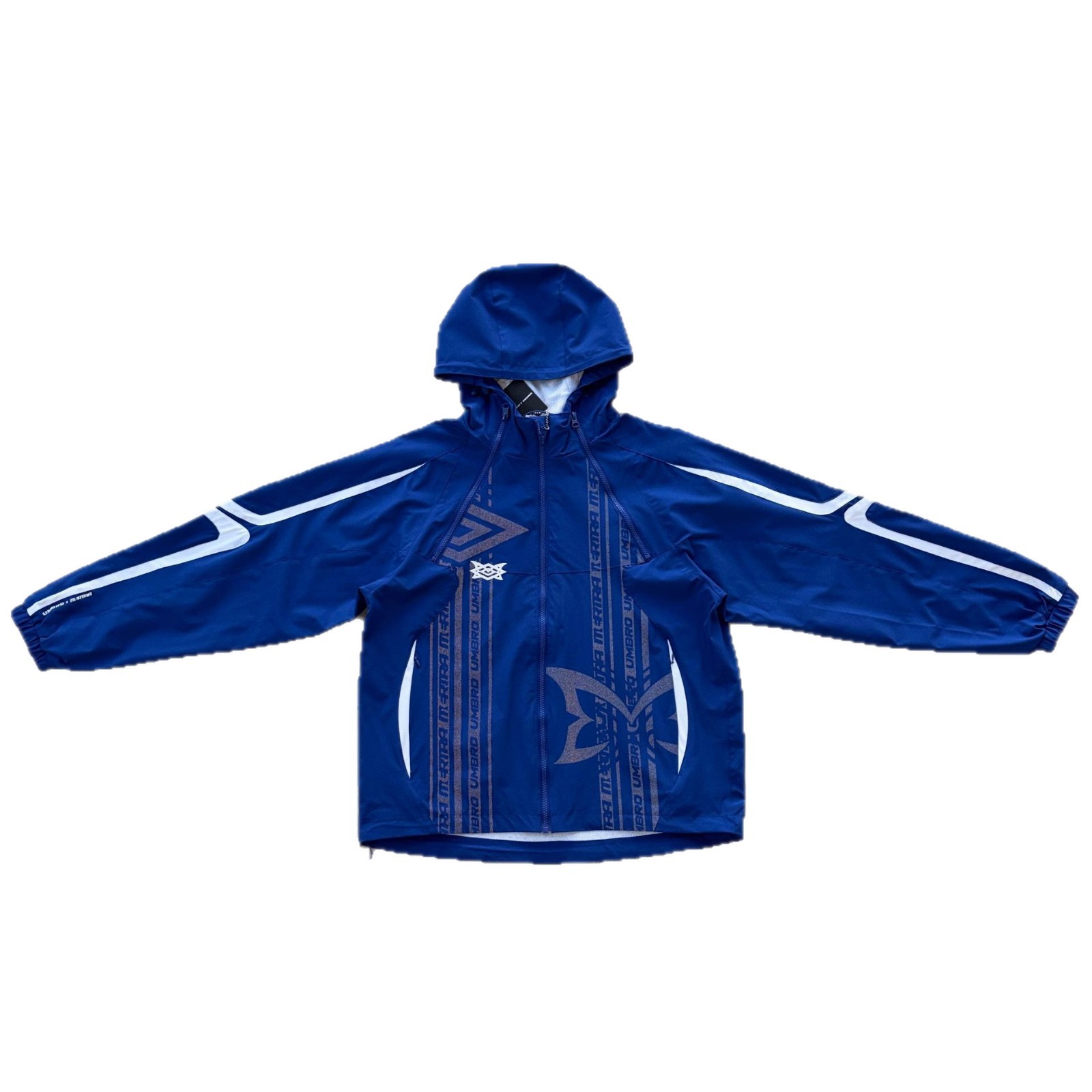 Mertra cross-border collaboration zipper butterfly reflective jacket set, casual sportswear, same style as European and American celebrities. - Image 2