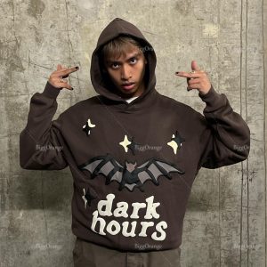 2023 Cross-border Korean autumn and winter new all-match personalized pattern printed hoodie sweatshirt