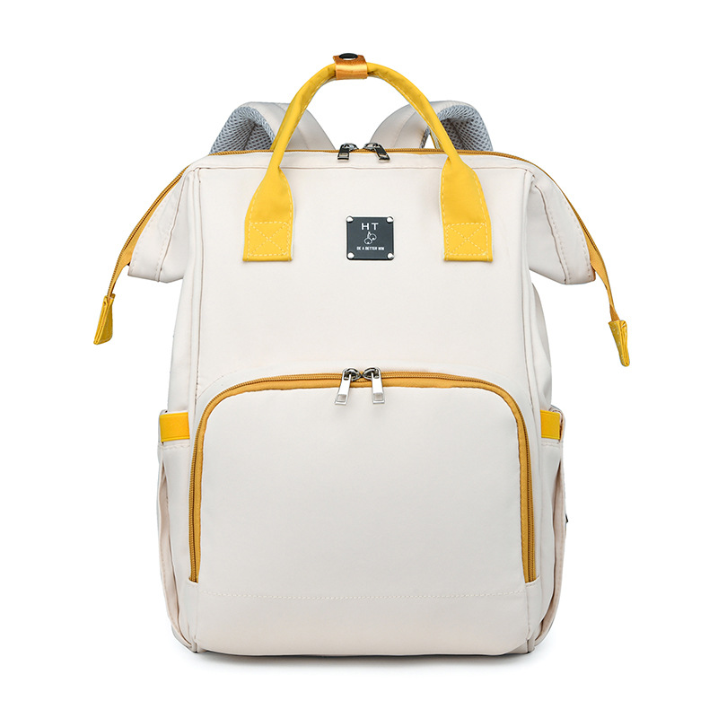 Mommy bag gift high quality multifunctional mother and baby bag 290 nylon solid color multifunctional mother bag for going out - Image 10