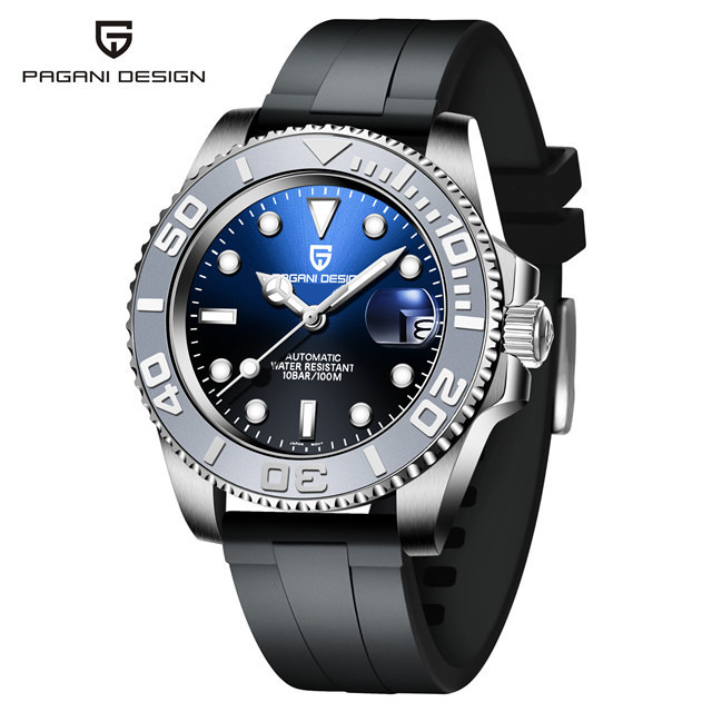 PAGANI DESIGN Bojiani fully automatic mechanical men's watch luminous waterproof men's fashion watch 1651 - Image 16
