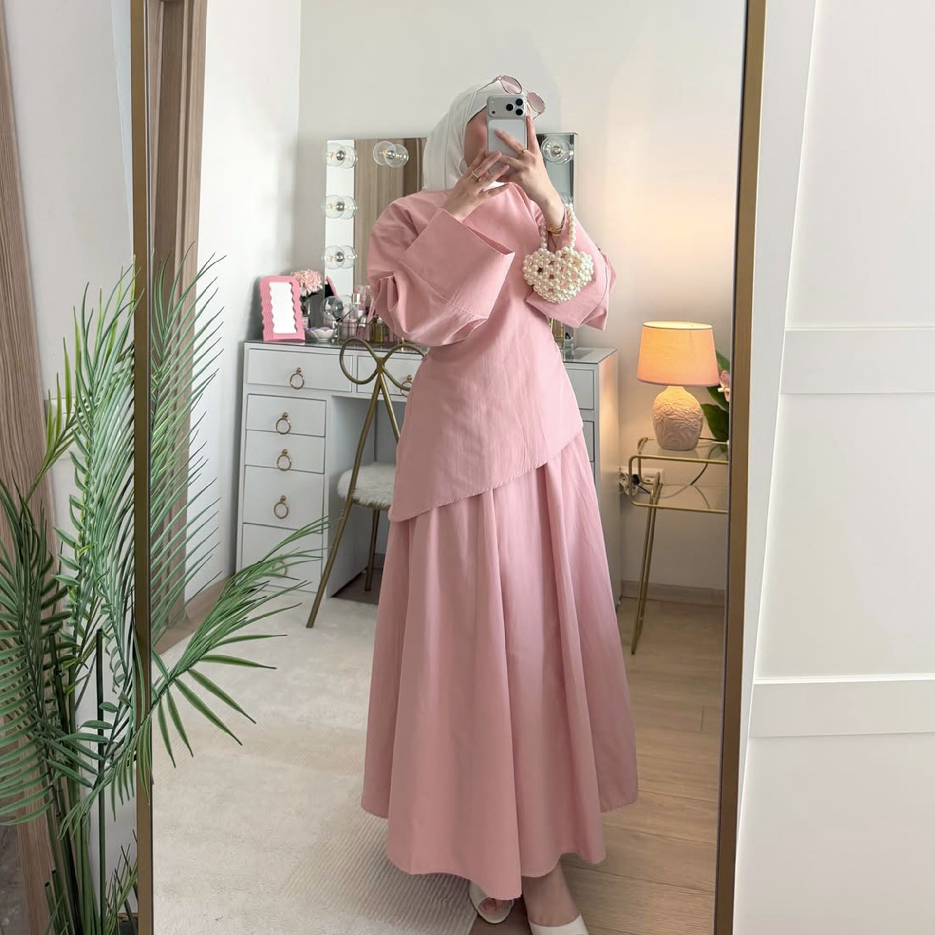 Loriya Plus Size Dress, Chinese Style Commuter Women's Clothing LR1313 - Image 10