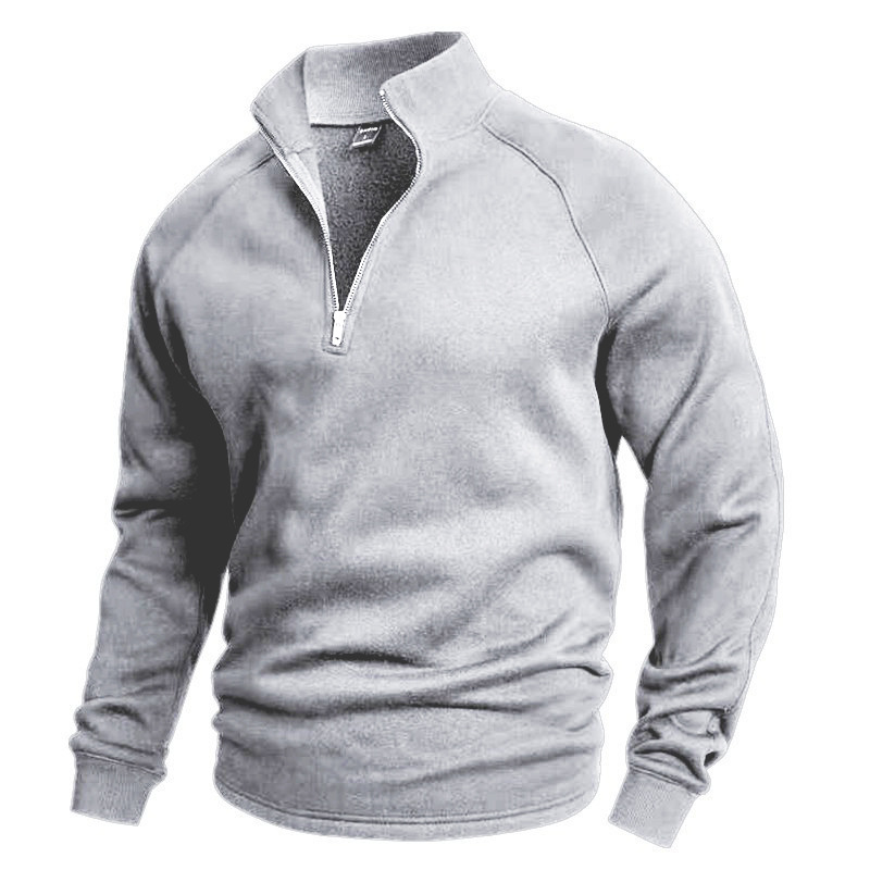 Zip-Neck Long-Sleeved Top - Image 10