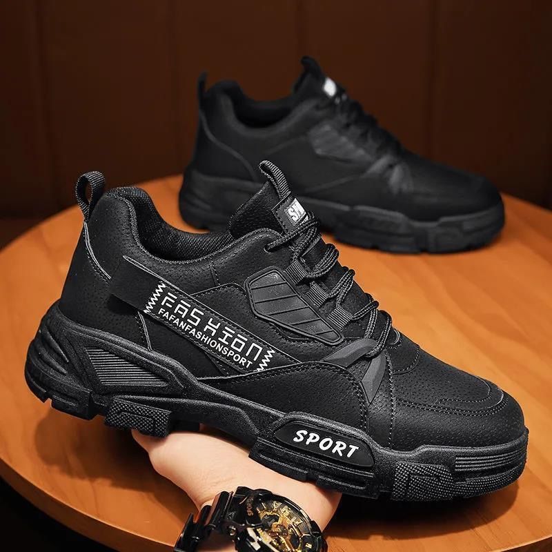 Work shoes men's spring 2024 new men's shoes non-slip wear-resistant work shoes men's construction site casual shoes sports shoes - Image 3