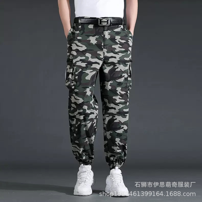 Cross-border summer fan pants, air-conditioning work pants, fishing cooling and heat-proof pants, wear-resistant outdoor work pants, factory direct sales. - Image 6