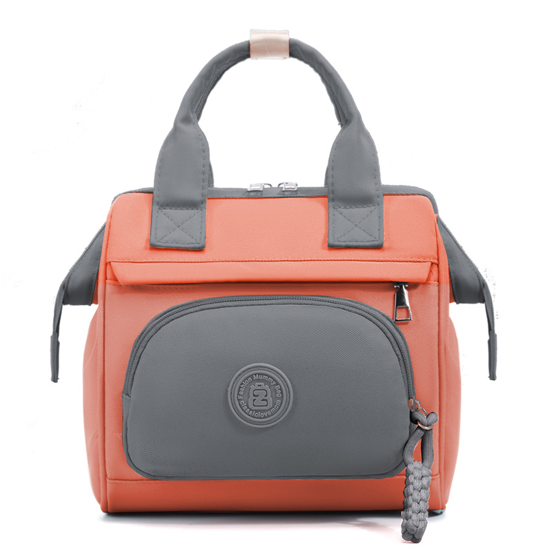 Mommy bag summer new portable small mother and baby bag can be shoulder-carried large capacity high-quality mommy bag - Image 5