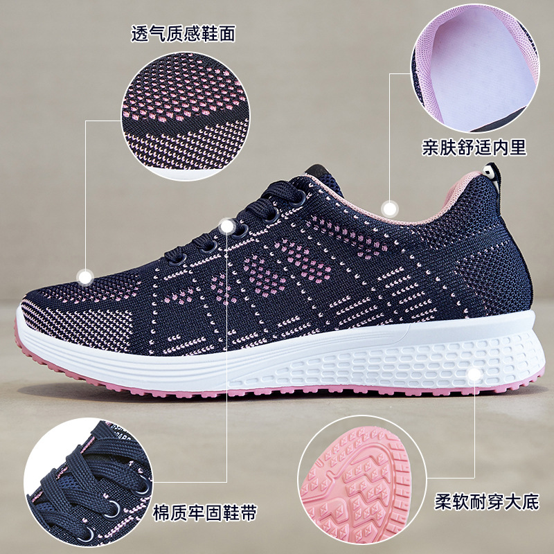 Shoes for women 2023 autumn new foreign trade women's shoes wholesale soft sole casual shoes shoes trendy sports shoes for women - Image 4