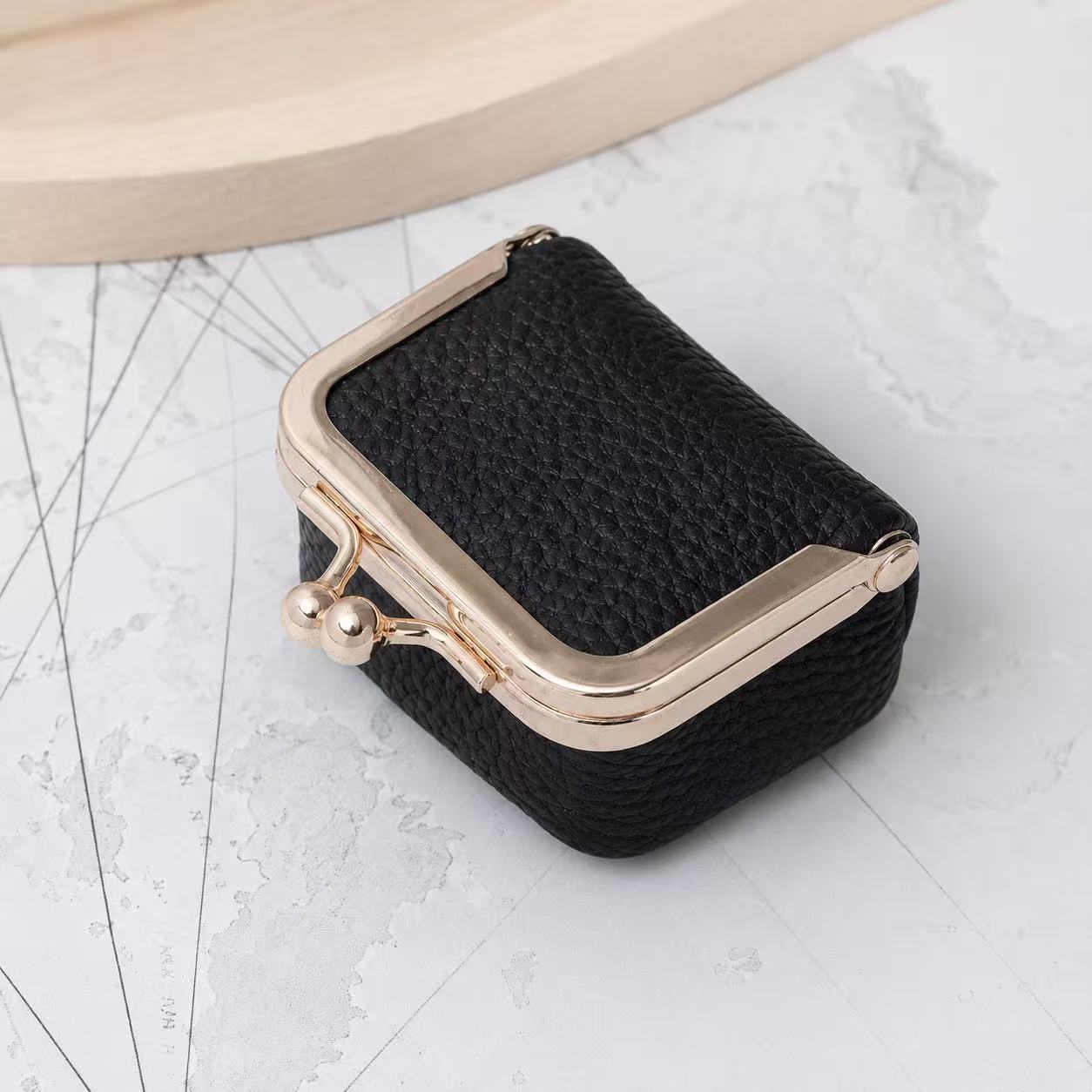 New mini coin purse, earrings, rings, necklaces, jewelry box, coin purse, portable storage bag - Image 11