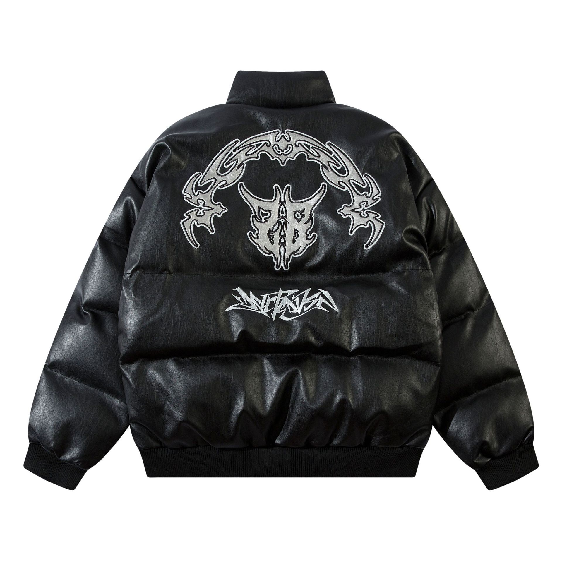 Zongchi Clothing Society Winter Street Design Letter Embroidery Loose Cotton Men's and Women's Fashion Brand Loose Casual Cotton Jacket - Image 4