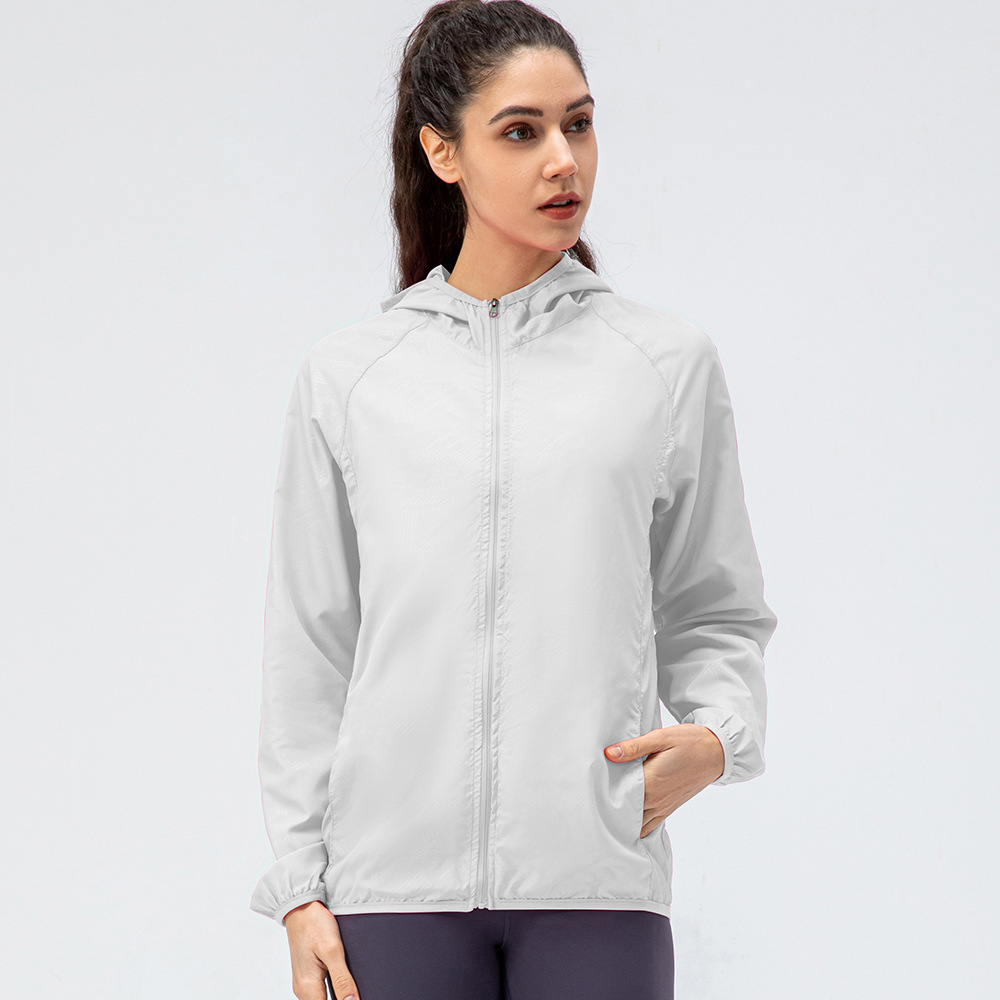 Women's outdoor sports skin windbreaker waterproof windproof lightweight breathable quick-drying cycling long-sleeved jacket D15007 - Image 7