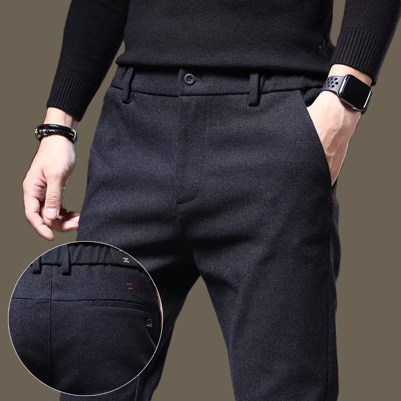 Pants for men Spring and autumn men's casual pants 2023 new style trendy loose straight trousers trendy men's pants all-match - Image 8