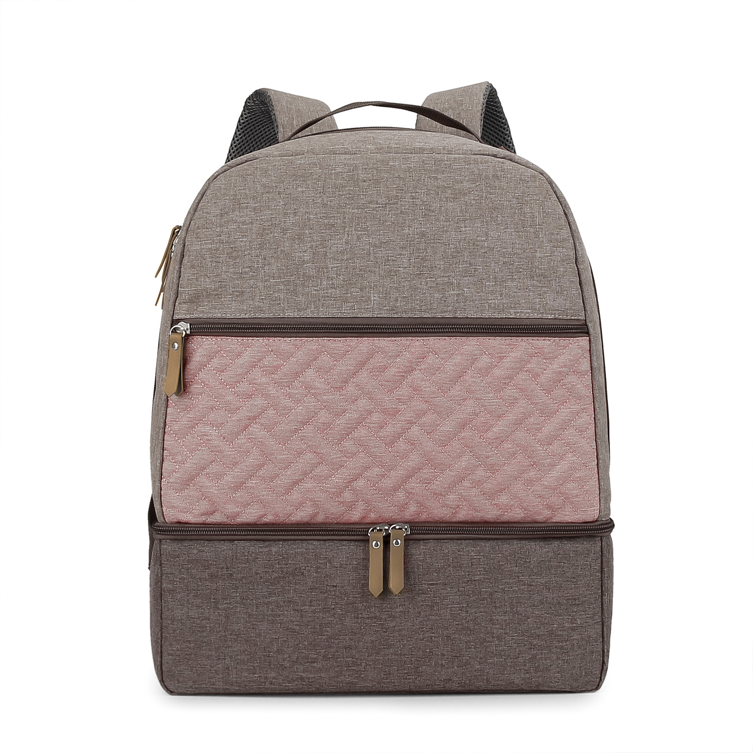 Mother and baby travel mommy bag outdoor dining baby food fresh-keeping backpack milk storage mommy bag - Image 7