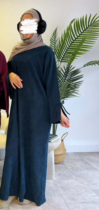 2024Loriya AliExpress Amazon Turkey Dubai Bow Sleeve Dress LR925 - Image 10