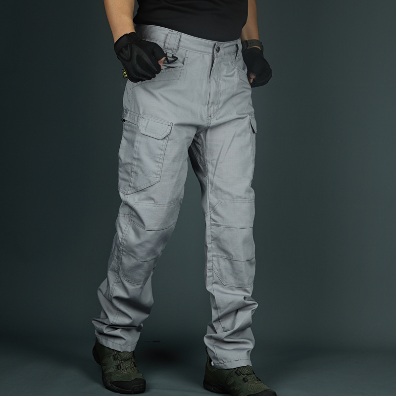 Cross-border tactical pants men's spring and summer special forces camouflage pants overalls autumn outdoor multi-pocket pants wear-resistant IX7 military pants - Image 15