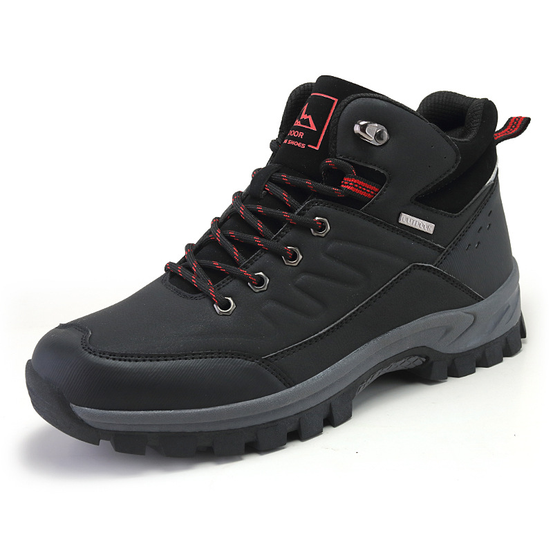 2024 Cross-border Amazon Foreign Trade AliExpress Winter Independent Station Pinduoduo Outdoor Hiking Shoes High Top Single Shoes Men's - Image 10
