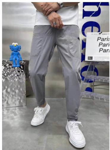 Dennis Trousers Company Early Autumn Six Pockets High Elastic Skinny Casual Pants All-match Casual Straight Pants Men - Image 6