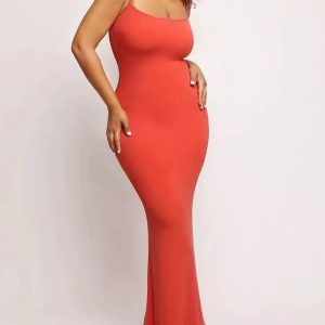 2023 European and American cross-border Amazon women's suspender dress