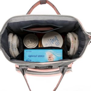 Mommy bag multi-functional mother and baby bag 2023 version daily large-capacity water-proof soft handle diaper portable backpack