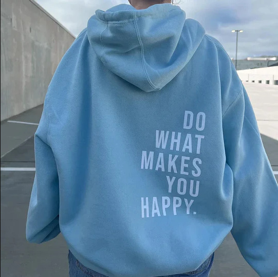 European and American all-match Christmas theme sweatshirt with full print floral Christmas elements and letter hooded sweatshirt with casual style - Image 7
