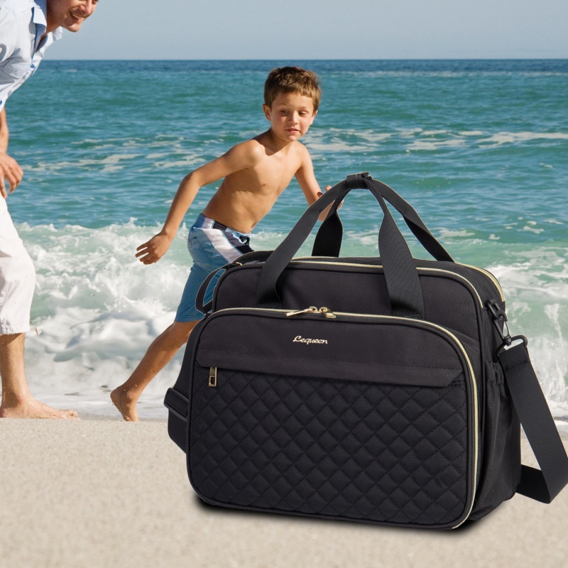 Large capacity mommy bag multifunctional handbag outing breastfeeding bag pregnant women waiting bag new diaper bag - Image 4