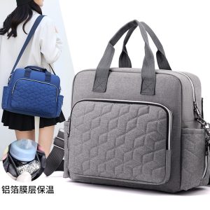 Mommy bag cross-border leisure tote ladies handbags out commuting baby large capacity mother and baby bag ladies messenger bag