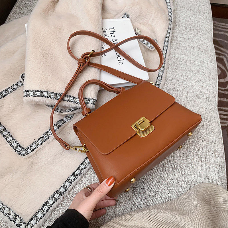 Handbag bag female 2020 new trendy autumn and winter messenger bag simple tote bag female large capacity female bag single shoulder big bag - Image 4