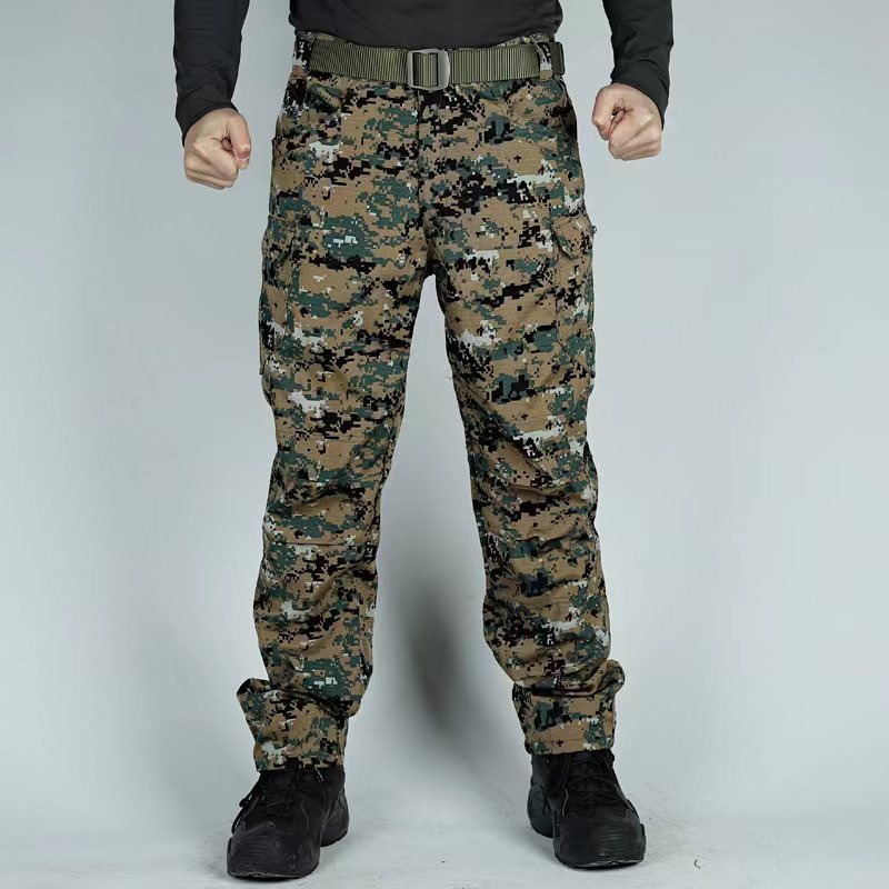 Cross-border tactical pants men's spring and summer special forces camouflage pants overalls autumn outdoor multi-pocket pants wear-resistant IX7 military pants - Image 9